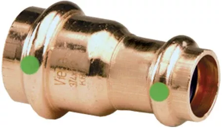 Viega 22328 2" x 1-1/4" ProPress Copper Reducer
