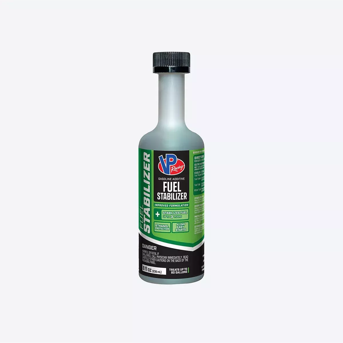 VP FUEL STABLIZER WITH ETHANOL ARMOR - 8 OZ BOTTLE