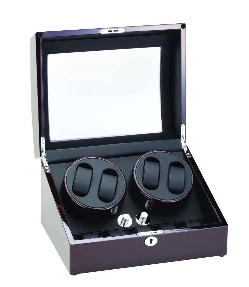 Watch Winder - Ebony Wood 4