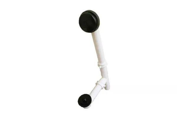 Watco 500-LT-PVC-WI LIFT & TURN Bath Waste, Tubular Plastic, PVC, Matte Black