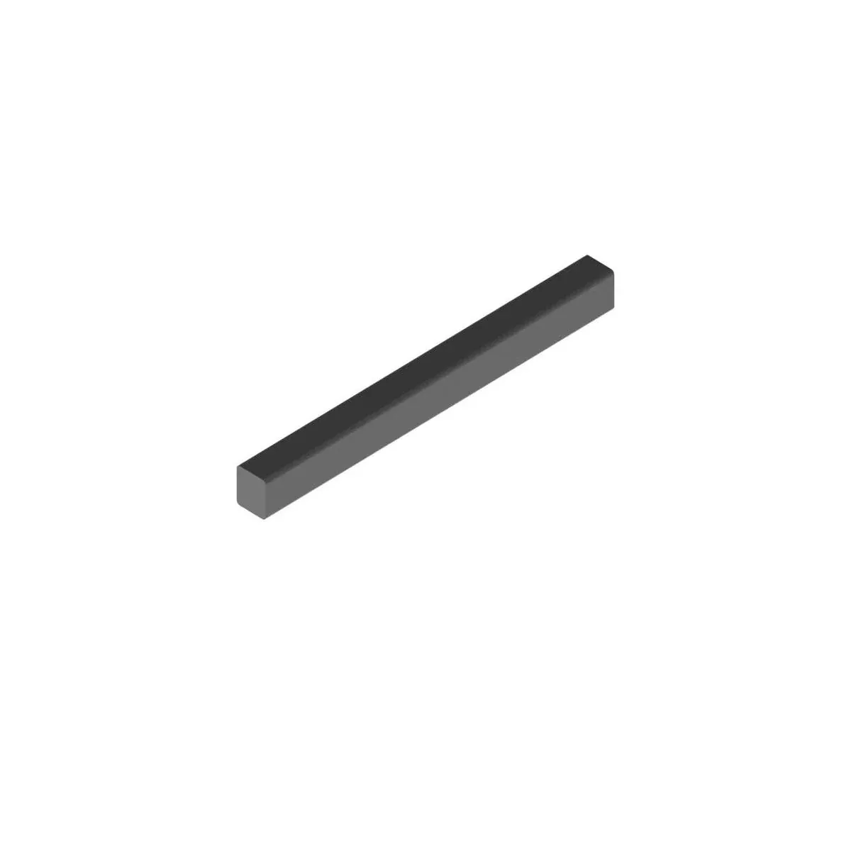 Weasler 404-1618 Rectangular Shafting - Series 12 & 14, 1" x 1-1/8", 36" Length