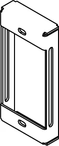 Wiremold SGT-ACT AF-Series Single-Gang Plate