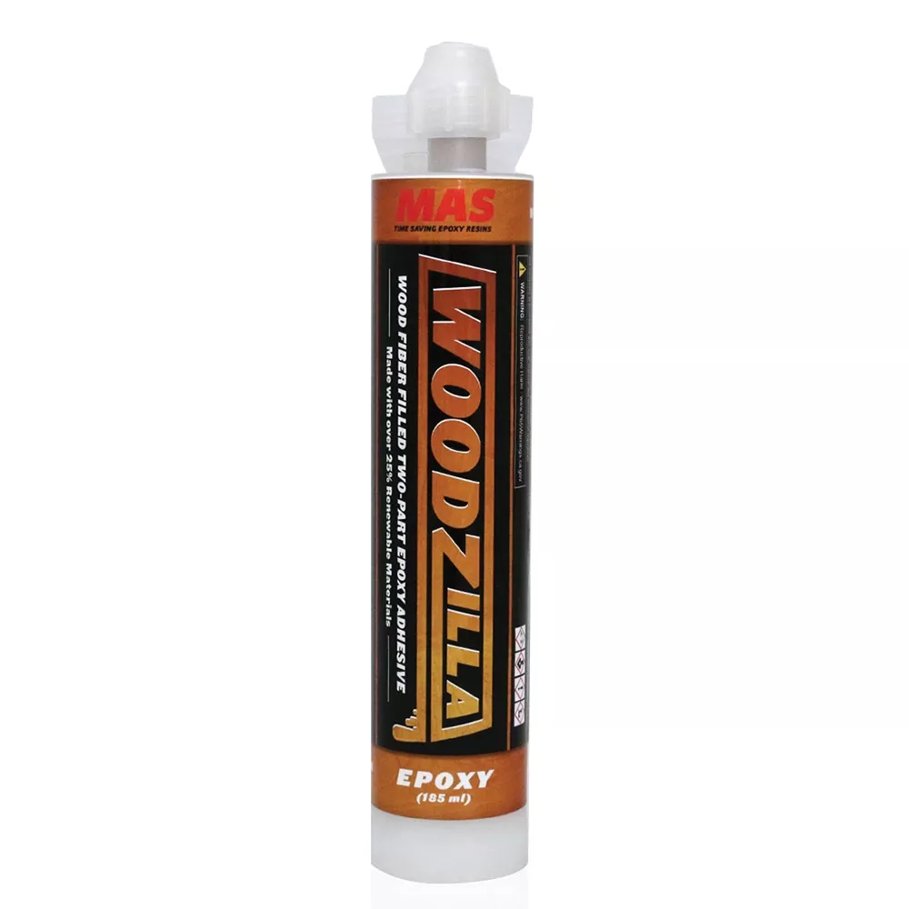 Woodzilla Fiber-Filled Two-Part Epoxy Adhesive, 185 mL Cartridge