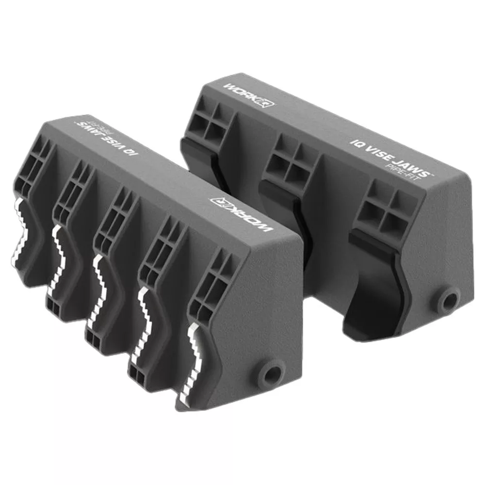 Work IQ Pipe-Fit Vise Jaw Sleeves, Pair