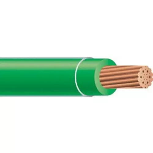 XHHW #12 Stranded GREEN Copper Wire (2500ft Reel)