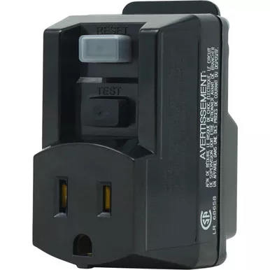 Yellow Jacket 15A 120V GFCI Portable Plug-In Adapter 2762 512731