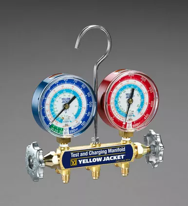 Yellow Jacket 42005 Refrigerant Manifold for R134a, R22, and R404A