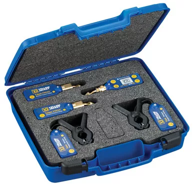 Yellow Jacket 67074 YJack Wireless Charging and Evacuation Kit with Pressure Gauges, Temperature Clamps, and Vacuum Gauge