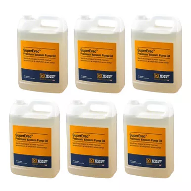 Yellow Jacket 93096 SuperEvac Gallon of Vacuum Oil - 6 per Case