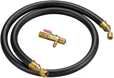 Yellow Jacket 93889 MaxFlow Evacuation Kit with 1/2" Vacuum Hose plus 5/16" Core Tool
