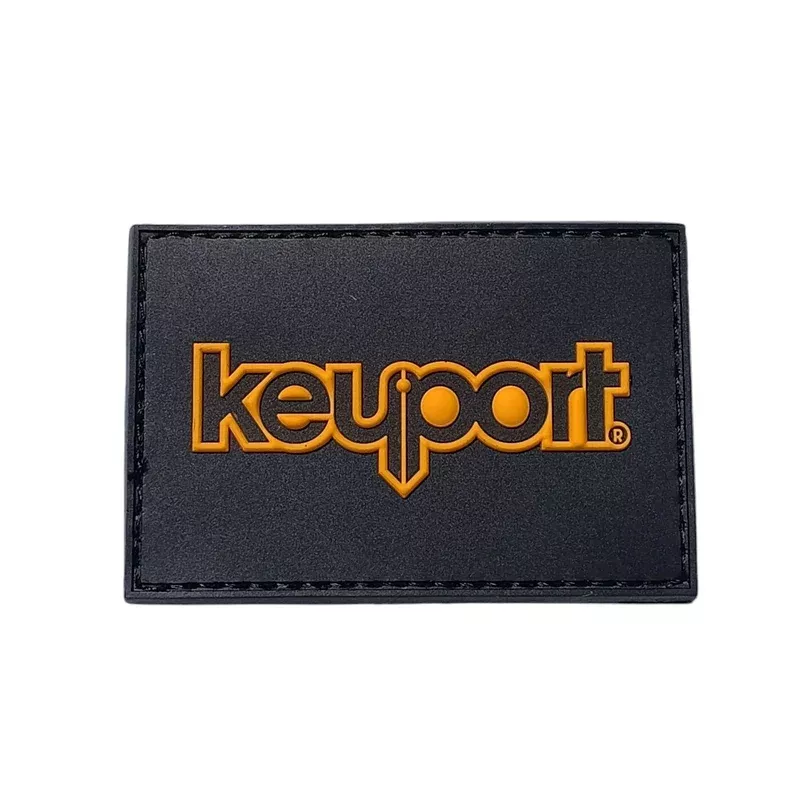 Yellow on Black Keyport Morale Patch